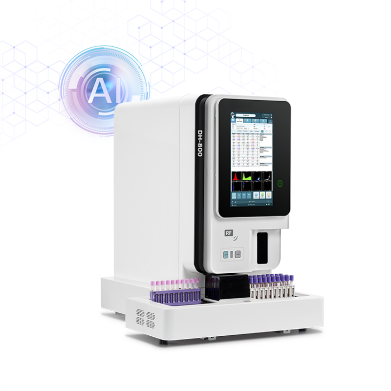 AI Automatic Hematology Analyzer with RET, NRBC, Body Fluid DH-800